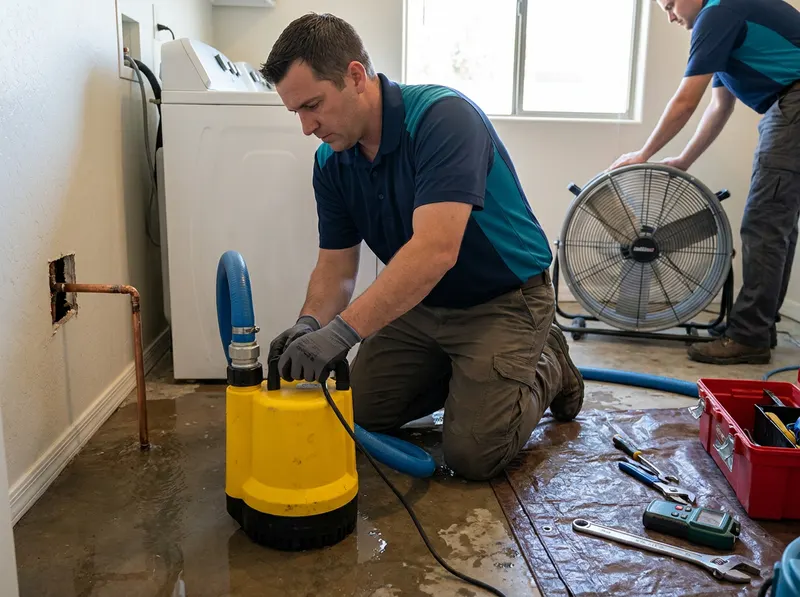 Burst Pipe & Supply Line Water Damage in Gilbert, AZ