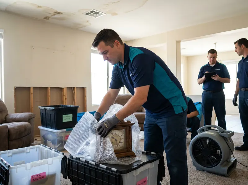Contents Pack-Out & Restoration in Gilbert, AZ